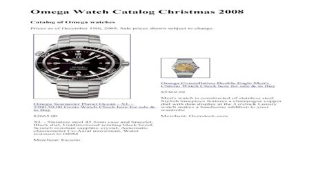 omega watch gallery|omega watch catalog pdf.